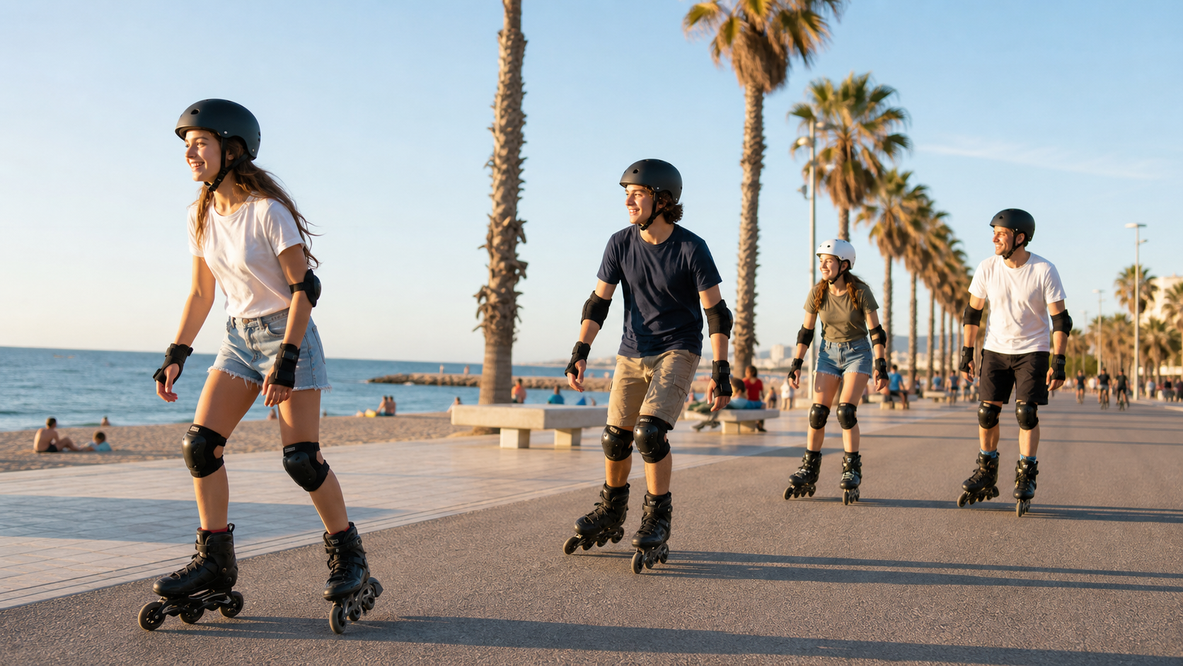 Patinar en verano en Barcelona: horas, zonas e ideas para seguir rodando