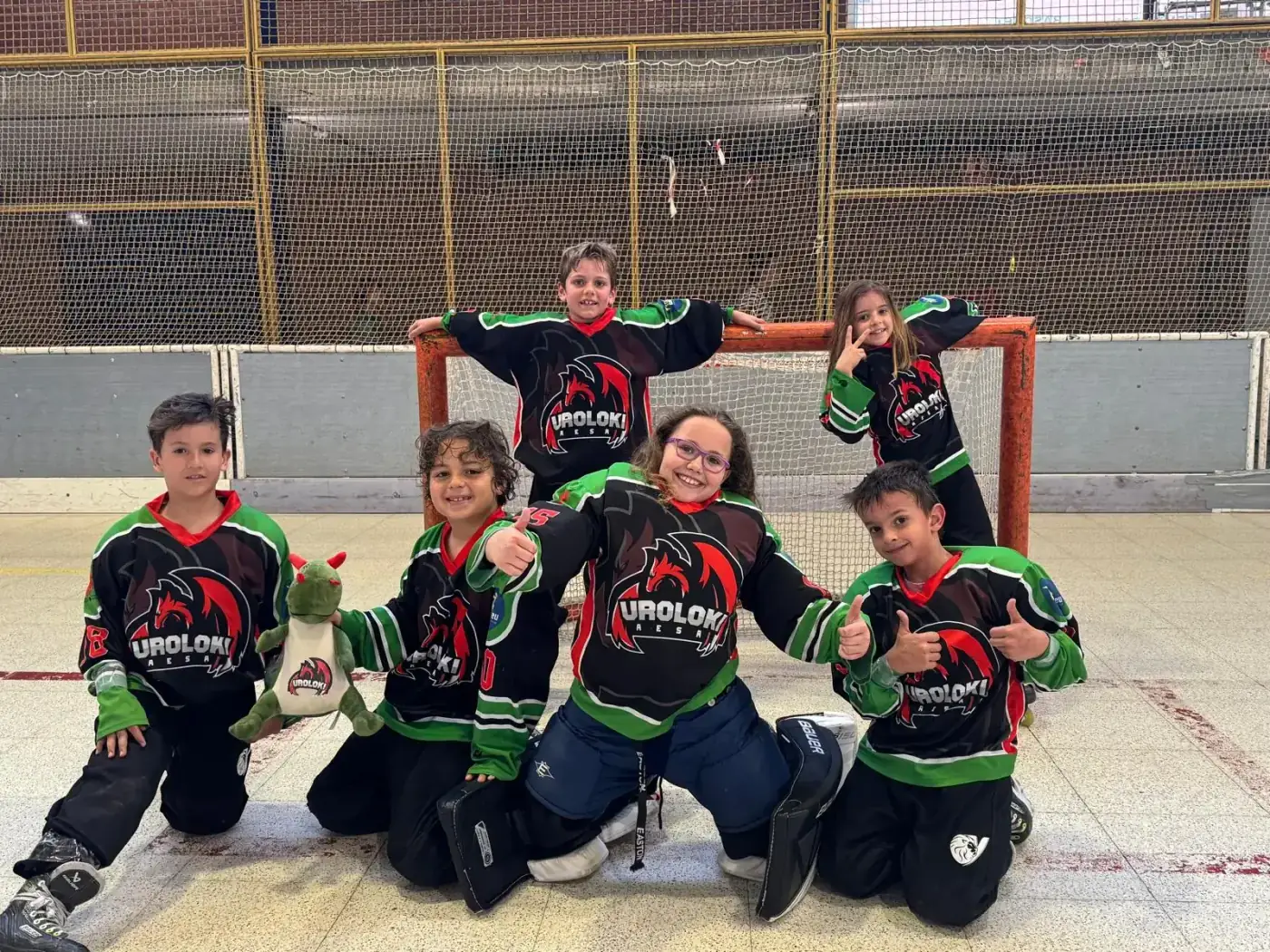 Venir a probar hockey línea o patinaje sin complicarse